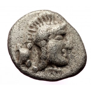 Pisidia, Selge Obol (Silver, 11mm, 1.01g). ca 350-300 BC.