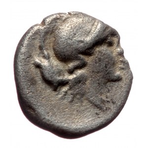 Pisidia, Selge AR obol (Silver, 10mm, 0.85g) ca. 350-300 BC