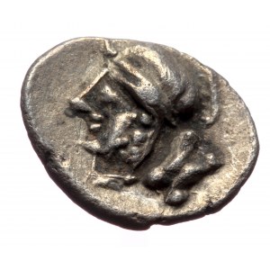Pisidia, Selge AR Obol (Silver, 12mm., 0,88g) ca 350-300 BC.