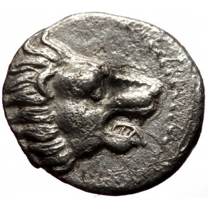Pamphylia, Side AR Obol (Silver, 0.67g, 10mm, 0.74g) ca 400-380 BC.