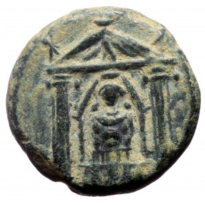 Pamphylia, Perge AE (Bronze, 4.94g, 16mm) ca 50-30 BC