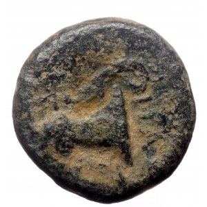 Cilicia, Nagidos AE14 (Bronze, 3.19g, 14mm) ca. 400-380 B.C.