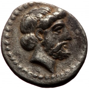 Cilicia, Nagidos AR Obol (Silver, 0.71g, 11mm) ca 400-380 BC.