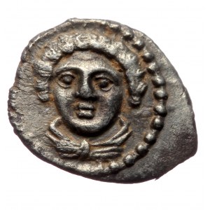 CILICIA, Tarsos AR Obol (Silver, 11mm, 0.72g) Tarkumuwa (Datames) Satrap of Cilicia and Cappadocia (384-361/0 BC) ca 380
