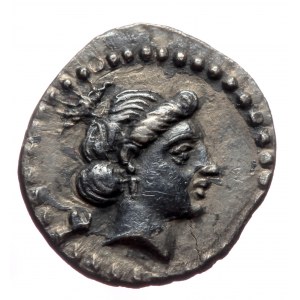 Cilicia, Nagidos AR Obol (Silver, 0.77g, 11mm) ca 400-380 BC.