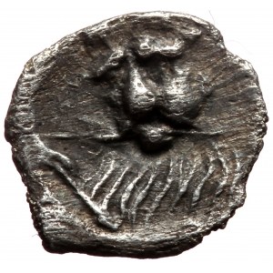 Cilicia, Uncertain mint AR Hemiobol (Silver, 0.27g, 8mm) ca 4th Century BC.