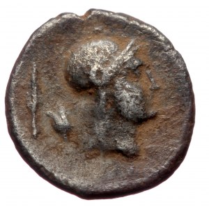 PISIDIA Selge AR Obol (Silver, 10mm, 0.80g) ca 250-190 BC