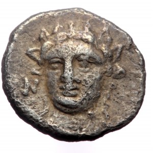 Cilicia, Nagidos AR Obol (Silver, 0.62g, 9mm) ca 420-400 BC.