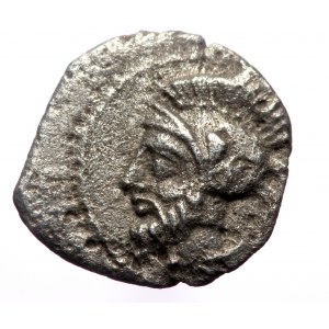 Cilicia, Tarsos AR Obol (Silver, 10mm, 0.55g) Mazaios, Satrap of Cilicia, 361/0-334 BC.