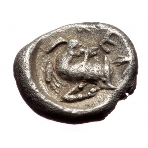 Cilicia, Kelenderis Obol AR (Silver, 8mm, 0,77g) ca 440-430 BC.