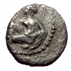 Cilicia, Tarsos AR Obol (Silver, 0.63g, 10mm) 370 BC