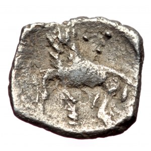 Lycaonia, Laranda AR Obol (Silver, 10mm, 0.48g) 4th century BC