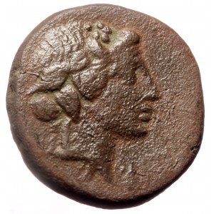 Pontos, Amisos AE19 (Bronze, 8.22g, 19mm), ca 105-65 BC time of Mithradates II