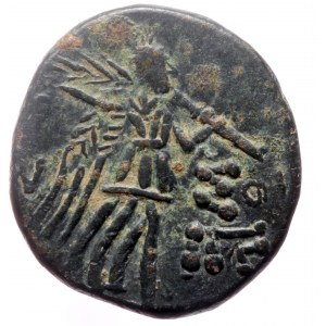 Pontic Kingdom, Amisos AE (Silver, 19mm, 4.93g,). civic issue under Mithradates VI. 120-63 B.C.
