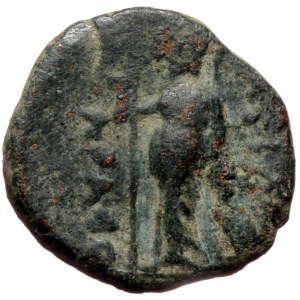 Kings of Cappadocia, Ariarathes X Eusebes Philadephos (42-36 BC), AE (bronze, 3,16 g, 17 mm)