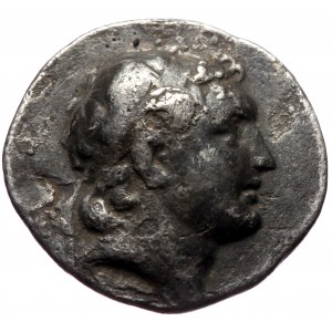 Kingdom of Cappadocia, Ariarathes V Eusebes (ca. 163-130 BC), AR drachm (Silver, 19,2 mm, 4,04 g), Eusebeia Mazaca, RY 3
