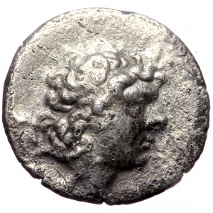 Kingdom of Cappadocia, Ariarathes V Eusebes (ca. 163-130 BC), AR drachm (Silver, 17,8 mm, 3,79 g), Eusebeia Mazaca, RY 4