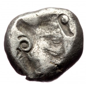 Persia, Achaemenid Empire, Time of Xerxes II to Ataxerxes (c.420-375 BC), (Silver, 5.46g, 16mm)