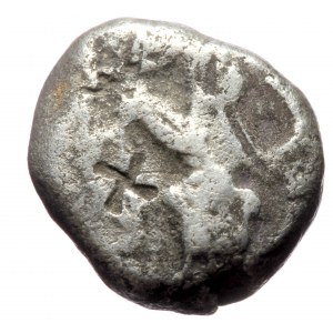 Persia, Achaemenid Empire, Time of Xerxes II to Ataxerxes (c.420-375 BC), (Silver, 5.46g, 16mm)