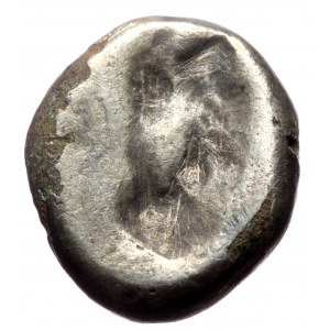 Persia, Achaemenid Empire, Time of Xerxes II to Ataxerxes (c.420-375 BC), (Silver, 4.44g, 17mm)