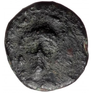 Seleukid Kings of Syria, Antiochos I Soter (281-261 BC) Æ (Bronze, 2.32g, 14mm) Smyrna or Sardes mint.