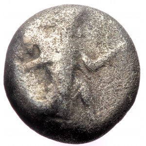 Persia, Achaemenid dynasty, AR siglos (Silver, 14,7 mm, 5,12 g), time of Darios I to Xerxes I, ca. 485-420 BC.