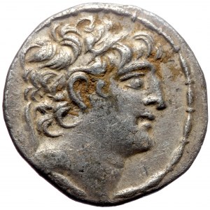 Seleukid Kingdom of Syria, Seleukos VI Epiphanes Nikator (ca. 96-94 BC), AR tetradrachm (Silver, 27,9 mm, 15,32 g), Atti