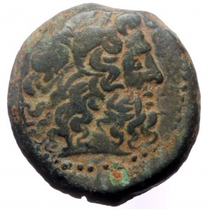 Ptolemaic Kingdom of Egypt, Ptolemy II Philadelphos, Alexandria, AE hemiobol (Bronze, 5.82g, 20mm) ca 265-246 BC