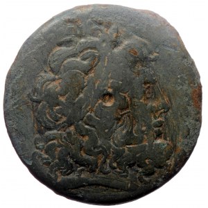 Ptolemaic Kingdom of Egypt, Ptolemy II Philadelphos (285-246 BC) AE diobol (Bronze, 15.90g, 29 mm), Alexandria, ca 275-