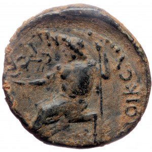 Phrygia, Synnada, Nero (54-68), AE (Bronze, 19,4 mm, 3,50 g), struck under Ti. K. Pison.