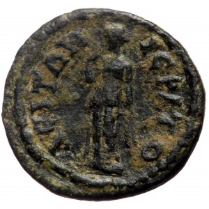 Phrygia, Hierapolis, AE hemiassarion (Bronze, 16,0 mm, 2,42 g), pseudo-autonomous issue, time of Trajan to Hadrian, 98-1