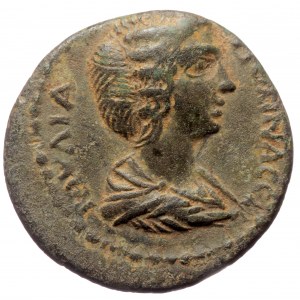Cilicia, Lamus AE (Bronze, 7.80g, 22mm) Julia Domna (Augusta, 193-217).