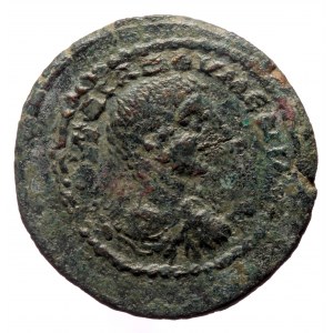 Cilicia, Mopsouestia-Mopsos AE (Bronze, 13.81g, 30mm) Diadumenian (Caesar, 217-218) Dated CY 285 (AD 217/8).