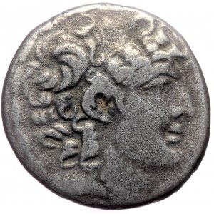 Syria, Seleucia and Pieria, Quintus Caecilius Bassus (46-44 BC), AR tetradrachm (Silver, 24,9 mm, 15,43 g), in the name