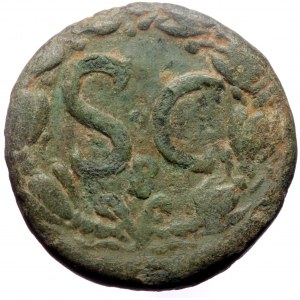 Syria, Antioch, AE (Bronze, 11.59g, 25mm) Antoninus Pius (138-161)