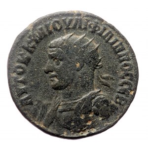Syria, Antioch, AE 30 (bronze, 17.11g, 30mm) Philip I 'the Arab' (244-249), Issue 2 (AD 247/9)