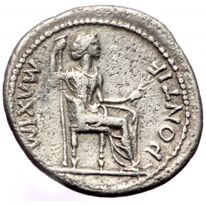 Tiberius (14-37), AR denarius (Silver, 19,4 mm, 3,54 g), Lugdunum.