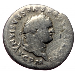 Vespasian (69-79), AR denarius (Silver, 18,7 mm, 2,67 g), Rome.