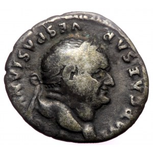 Vespasianus (69-79), AR denarius (Silver, 17,9 mm, 3,55 g), Rome, 75.