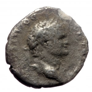 Domitian as caesar, AR denarius (Silver, 18,4 mm, 2,25 g), Rome, 77/8.