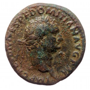 Domitian (81-96) AE As (Bronze, 11.71g, 26mm) Rome, 82