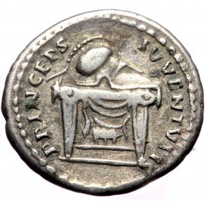 Domitian as caesar (70-81), AR denarius (Silver, 18,4 mm, 3,19 g), Rome, 80/1.