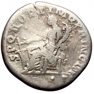 Trajan (98-117) AR Denarius (Silver, 2.91g, 19mm) Rome, 103-111.