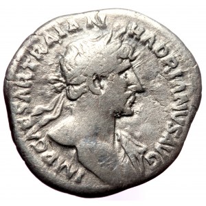Hadrian (117-138) AR Denarius (Silver, 19mm, 2.50g) Rome