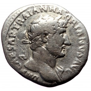 Hadrian (117-138) AR Denarius (Silver, 2.43g. 19mm) Rome
