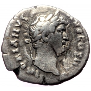 Hadrian (117-138) AR denarius (Silver, 3.09g, 18mm) Rome, 134-138.