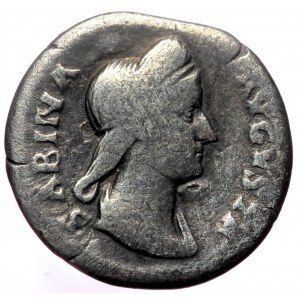 Sabina (Augusta, 128-136/7) AR Denarius (Silver, 17mm, 3.14g), Rome.