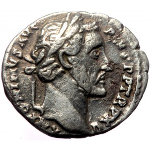 Antoninus Pius (138-161) AR denarius (Silver, 18mm, 2.89g) Rome, 152-153.