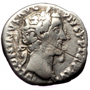 Antoninus Pius (138-161) AR Denarius (Silver, 18 mm, 2.93g) Rome, 153-154.