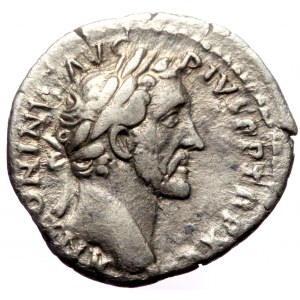 Antoninus Pius (138-161) AR Denarius (Silver, 18mm, 2.91g) Rome, 153-154.